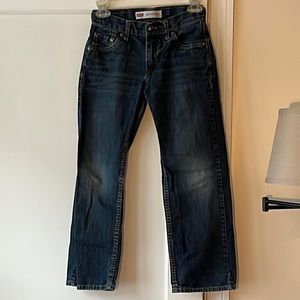 Levi’s 505 straight leg jeans, size 10